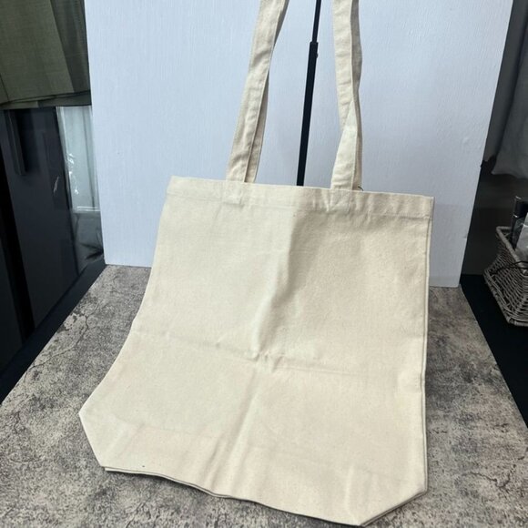 Pact  Earth's Favorite Reusable  100% Organic Cotton  Tote Bag  Red Flowers NWT - Picture 4 of 13